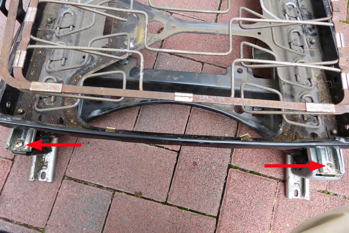 Sitzverstellung Fahrersitz zerlegen und zusammenbauen – Wiki zur ...